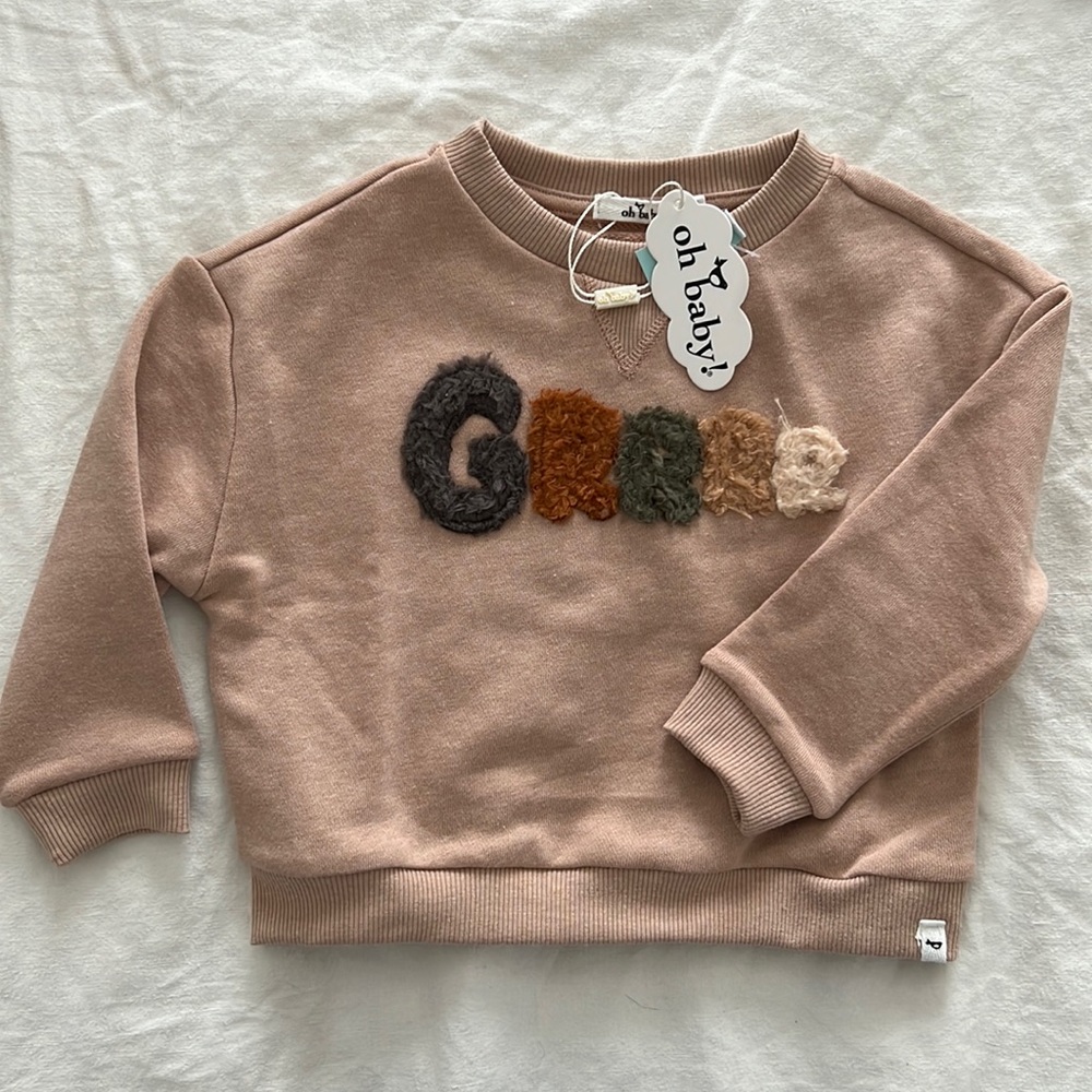 Oh Baby ‘Grrr’ sweater
